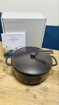 VERMICULAR OVEN POT 2 26cm マットブラック 両手鍋のサムネイル