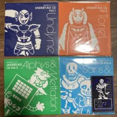 UNDERTALE MUSICエンジンCDvol.1〜４のサムネイル
