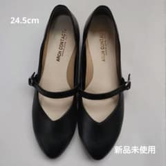 ARCH　CONTACT  24.5cm　ストラップローヒールパンプス新品のサムネイル