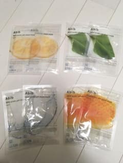mr様　abib アビブ　PHシートマスク　４種類×2枚のサムネイル