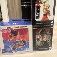 ドラゴンボール 孫悟空 ベジータ フィギュアセットのサムネイル