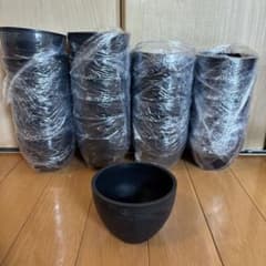 marvista BLACK PLASTIC POT BOWL 10個セットのサムネイル