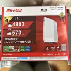 新品　未開封BUFFALO Wi-Fi 6 ルーターのサムネイル
