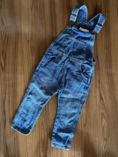 Zara kids 100 デニムオーバーオールのサムネイル