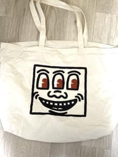 ユニクロ キースヘリング エコバッグ　Lサイズのサムネイル