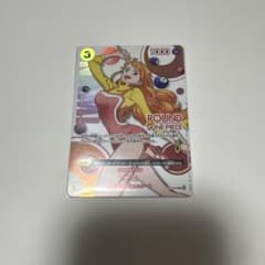 ワンピースカードゲーム ラウンドワン プロモ ST29-008 ナミ - メルカリ