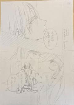 ヴァンパイア騎士 原画展 樋野まつり 直筆原稿下絵 優姫 零 - メルカリ