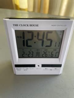 電波時計　置き時計のサムネイル