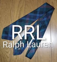 RRL◇ダブルアール◇ラルフローレン◇ネクタイ◇ウール◇チェック