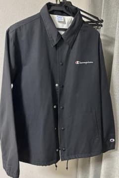 Champion ブラック ナイロンジャケットのサムネイル