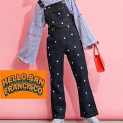 ⚛️なみちん様専用⚛️ハローサンフランシスコ デニムオーバーオール 