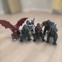 ゴジラ メカゴジラ コング デストロイア 怪獣フィギュア 豪華セット 