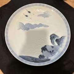 初期伊万里　大皿　鶴　亀 初期伊万里 大皿 鶴 亀 - メルカリ