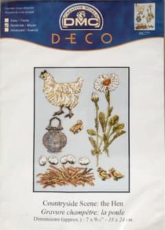 DMC 刺繍キット Countryside Scene:the Henのサムネイル