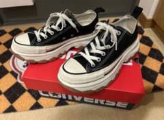 CONVERSE オールスタートレックウエーブ BLACK 厚底25cmのサムネイル