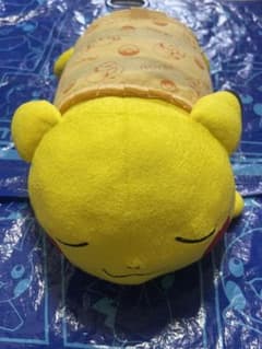 초기 초대 부리 피카츄 봉제 인형 쿠션 잘자요 레어 레트로