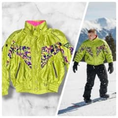 デサント 希少 XO スキーウェア ジャケット 派手柄 90s ヴィンテージ デサント 希少 XO スキーウェア ジャケット 派手柄 90s ヴィンテージ