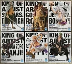ワンピース　フィギュア　まとめ売り　１１点　KING OF ARTIST 新品未開封】ワンピース KING OF ARTIST フィギュア6体セット - メルカリ