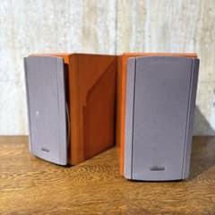 良品 ビクター 小型ペアスピーカー SX-V05 木目 ゴールド 高級