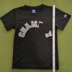 Champion キッズ Tシャツ ブラック 140cmのサムネイル