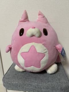 흰 고양이 프로젝트 특대 사이즈 별 타누키 부드러운 카모치 ~ 리 봉제 인형