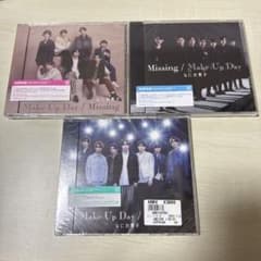 【新品未開封】なにわ男子Make Up Day / Missing CD+DVDのサムネイル