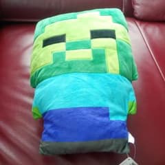 Minecraft　ゾンビ クッションぬいぐるみ　値下げしました。のサムネイル