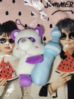 ⭐え〜パンダマスコットキーホルダー 東京スカイツリー限定 宇野実彩子(紫)⭐のサムネイル