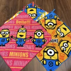 ミニオンズ ループ付タオル 3枚セットのサムネイル