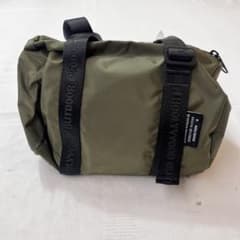 新品 エヌハリウッド アウトドア コラボ ナイロン ミニドラムバッグ 