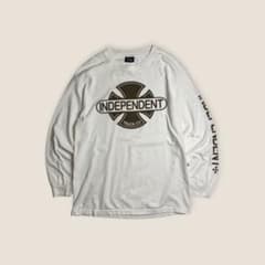 90-00s USA INDEPENDENT インディー 袖プリントロンT 90-00s USA INDEPENDENT インディー 袖プリントロンT - メルカリ