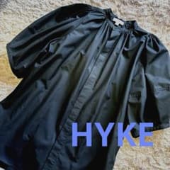 HYKE ブラック パフスリーブ ブラウス size1 - メルカリ