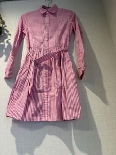 Polo Ralph Lauren ピンクストライプ ワンピースのサムネイル