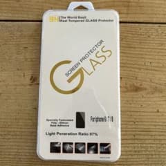 9H ガラスプロテクター iPhone 6/7/8用新品未使用のサムネイル