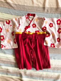 袴ロンパース 女の子のサムネイル