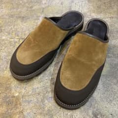 新品 TARVAS スエード サボサンダル ブラウン ダーバス - メルカリ