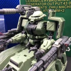ガンプラ完成品【説明書付き】海外製 1/100 ザクタンク 美品 - メルカリ