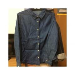 新品未使用▷▷デニムシャツのサムネイル