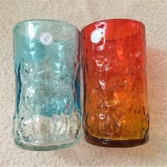 お値下げ！琉球グラス2個セットのサムネイル