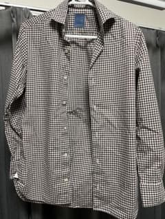 BARBA Dandy Life ギンガムチェック 長袖シャツ　37のサムネイル