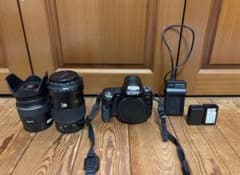 ❤️最終値下げ！バッテリー2個付き！❤️SONYα55ダブルレンズセット