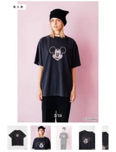 wcj オーバーサイズTシャツ　ミッキー　over dya ss tee wcj ミッキーマウス オーバーサイズTシャツ OVER DYE SS TEE - メルカリ