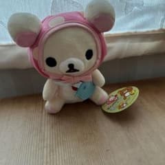 코리락쿠마 봉제인형 물방울 모자 숲에서 허벅지 높이 15cm