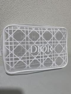 Dior ディオール メッシュ ポーチ ホワイトのサムネイル