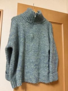 ハーフジップ ニットのサムネイル