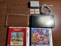new Nintendo 3DS LL本体（箱なし）＋ソフト2本付き！のサムネイル