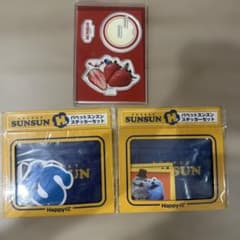 スンスン【3点セット】Happyくじ ステッカーセット 2種 アクリルスタンドのサムネイル