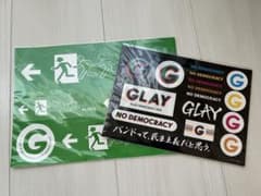 GLAY ステッカー２枚セットのサムネイル