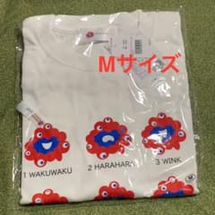 大阪関西万博　EXPO2025 ミャクミャク　Tシャツ　フェイス　表情　Mサイズ 大阪関西万博 EXPO2025 ミャクミャク Tシャツ 表情 Mサイズ - メルカリ