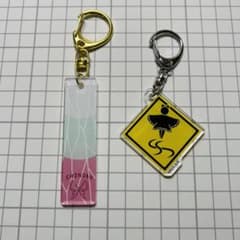 鬼滅の刃　胡蝶しのぶ　アクリルキーホルダー　アクキー